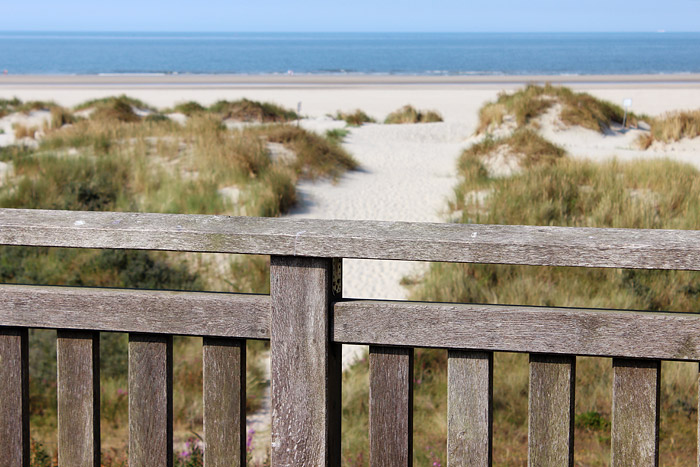 Aussichtsplattform in den Nordostd&uuml;nen