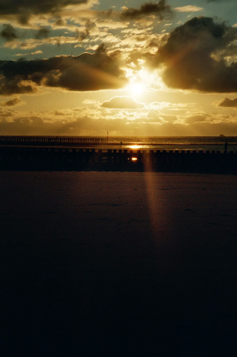 Abendstimmung am Strand