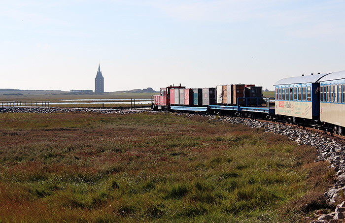 Fahrt mit der Inselbahn