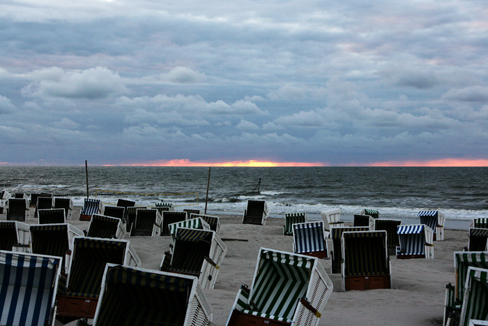 Strand am Abend