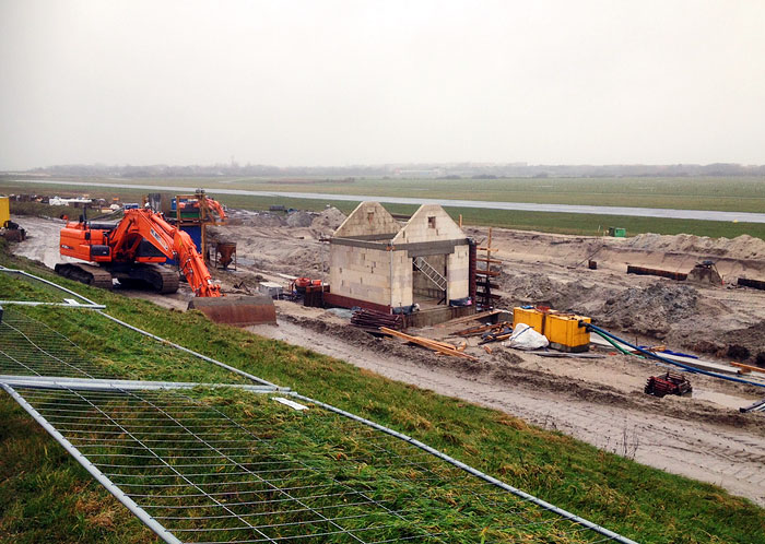 Neues Sch&ouml;pfwerk am Ostgrodendeich