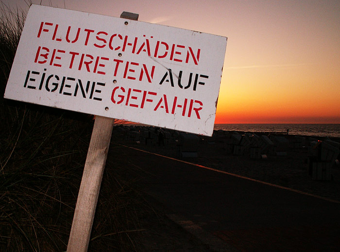Warnung vor Flutschäden