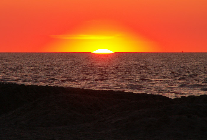 Sonnenuntergangs-Finale