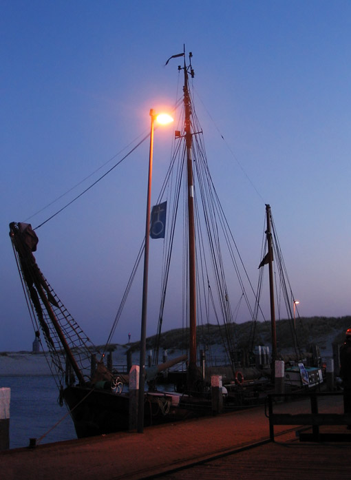 Segler am Westanleger