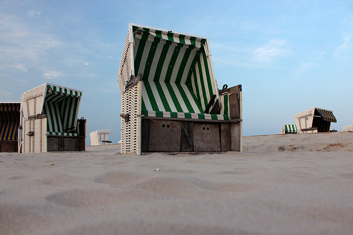 Mittelfeld-Strandkorb