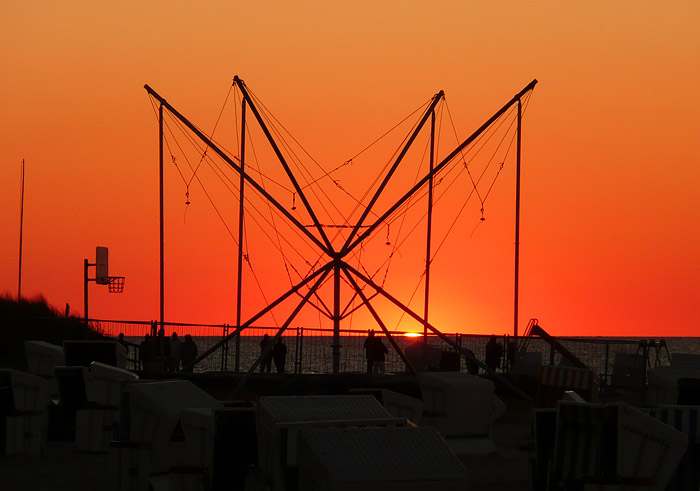 Bungee-Sonnenuntergang