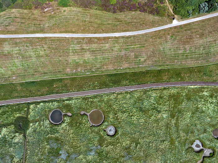 Süddeich aus der Vogelperspektive