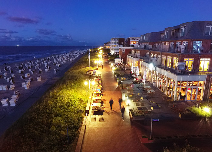 Westliche Strandpromenade