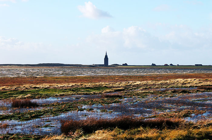 Salinebucht bei Hochwasser