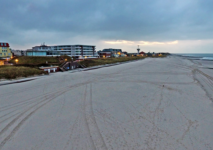 Hauptstrand im November