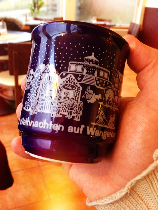 Gl&uuml;hweinbecher &raquo;Weihnachten auf Wangerooge&laquo;