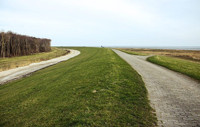 Dorfgrodendeich vor der Erh&ouml;hung