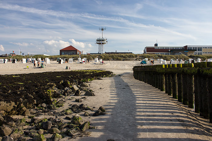 Strand von Buhne M aus gesehen