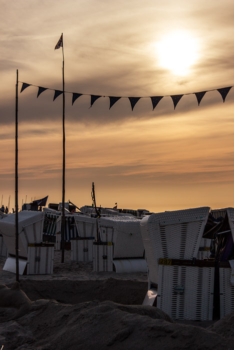 Abendstimmung am Strand