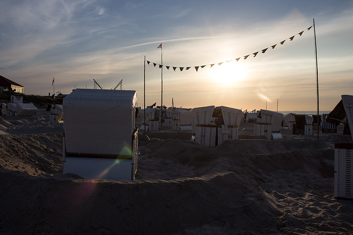 Westfeld im Gegenlicht