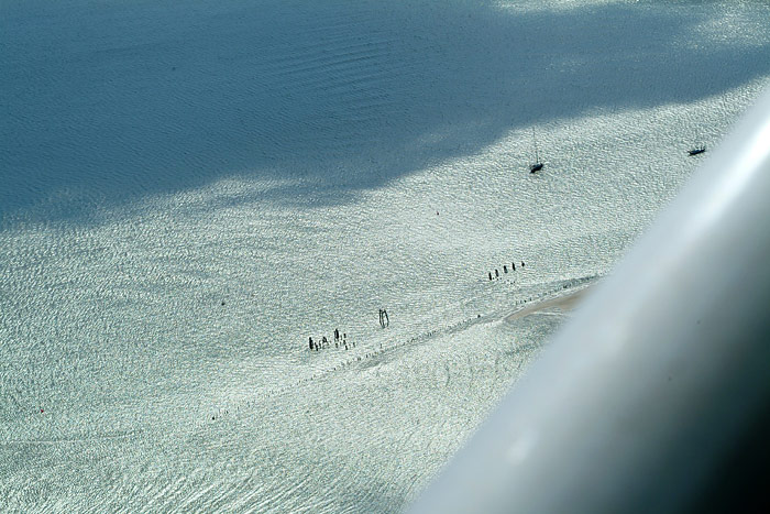 Luftaufnahme vom Ostanleger