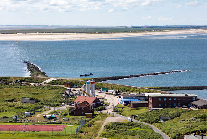 Westende vom Leuchtturm aus gesehen