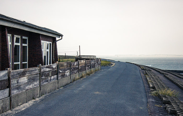 Auf dem Westdeckwerk