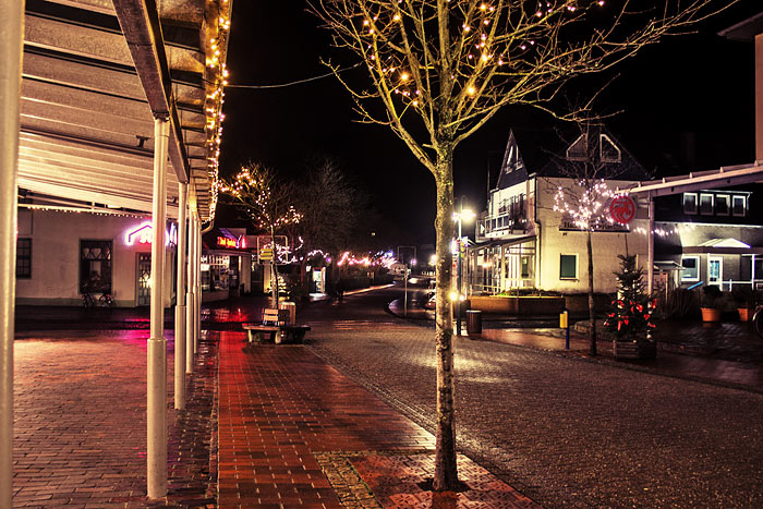 Zedeliusstra&szlig;e bei Nacht