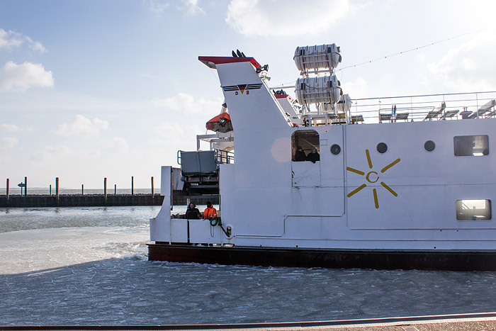 Heck der MS &raquo;Wangerooge&laquo;