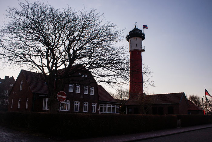 Alter Leuchtturm am Morgen