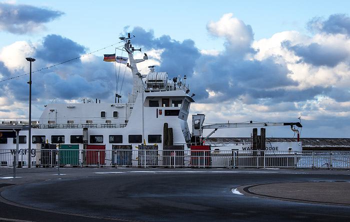Motorschiff Wangerooge in Harlesiel