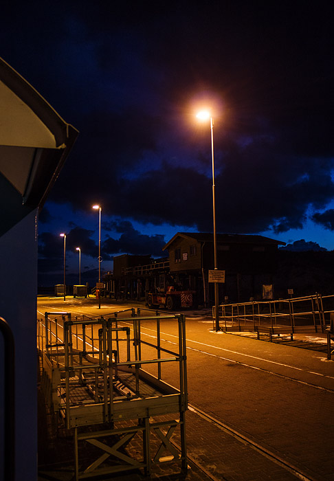 Westanleger am Abend