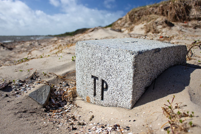 Trigonometrischer Punkt am Ostende