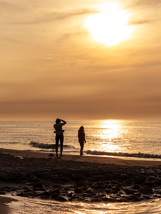 Fotosession am Strand