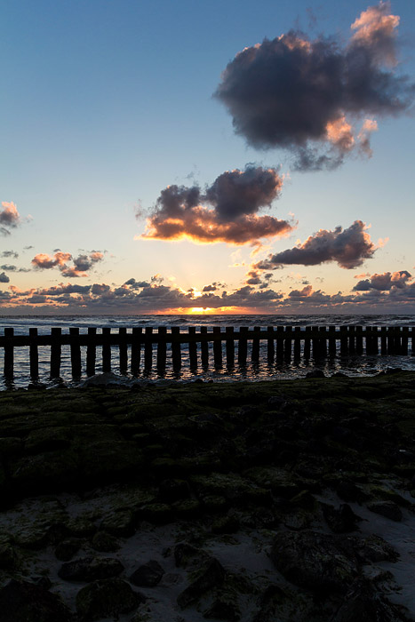 Buhne M im Abendlicht