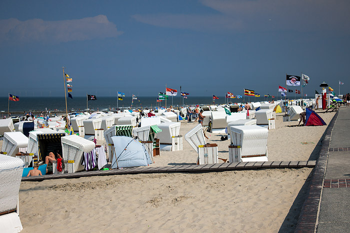 Bade- und Burgenstrand