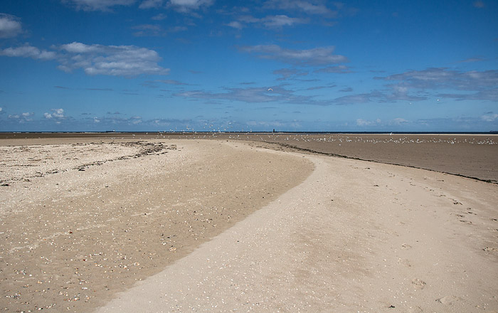 Am Ostende der Insel