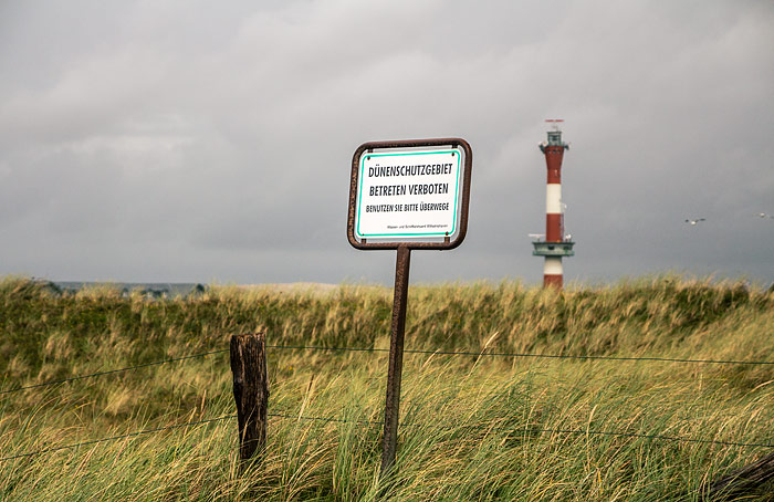 D&uuml;nenschutzgebiet im Westen