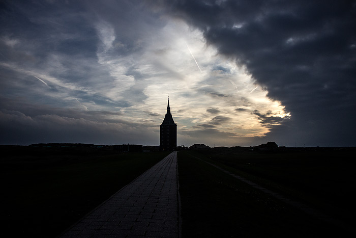 Wolkenstimmung auf dem Westgrodendeich
