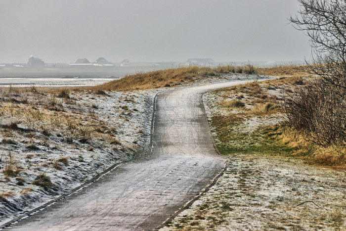 Frostiger S&uuml;ddeich