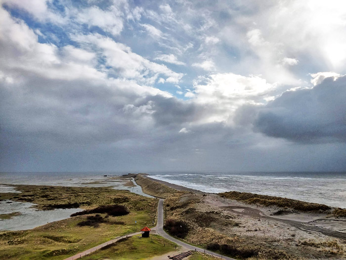 Januar-Sturmflut im Westen