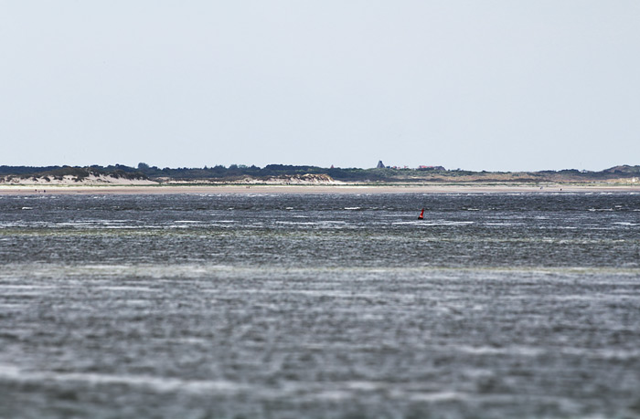 Blick nach Spiekeroog