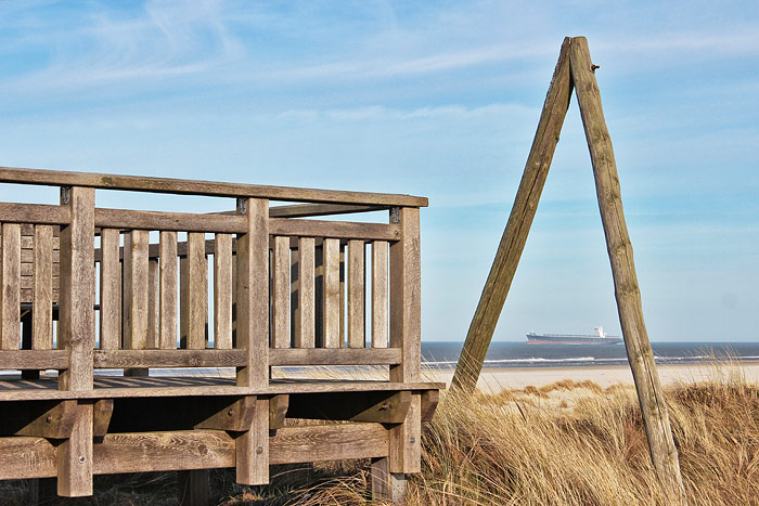 Aussichtsplattform im Osten