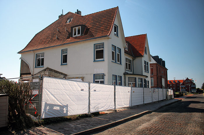 Haus Seeblick kurz vor dem Abri&szlig;