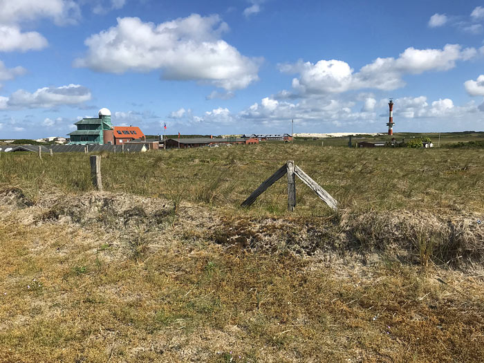 Westdorf vom Deckwerk aus gesehen