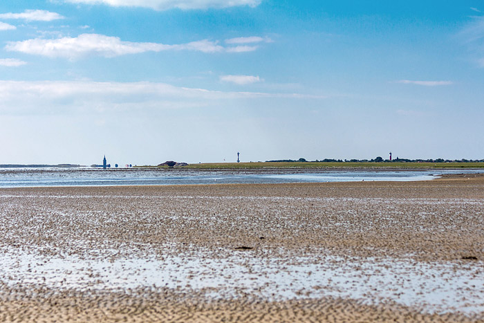 Wattenmeer bei Niedrigwasser
