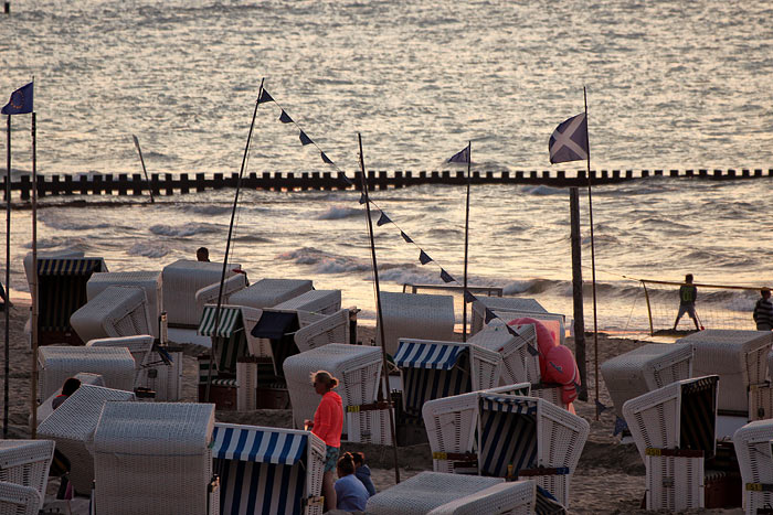 Sommerabend am Strand