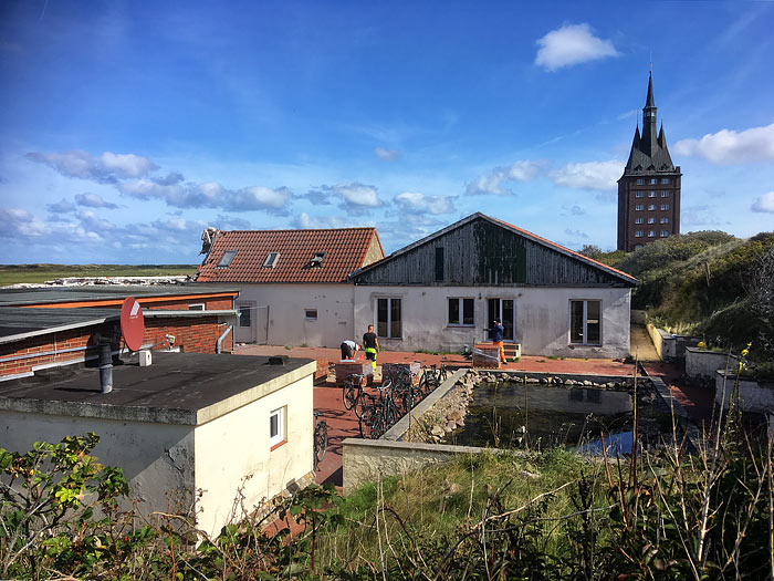 Umbauarbeiten am Westturm-Café