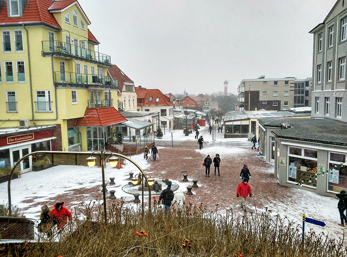 Winterstimmung im Dorf