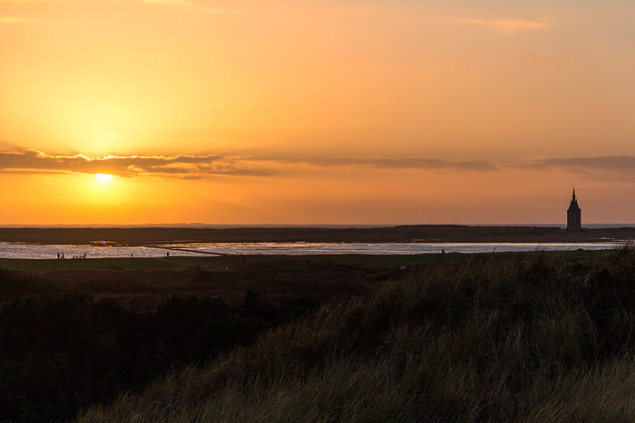 D&uuml;nenausblick am Abend