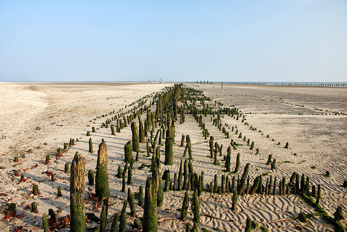Pf&auml;hle am Ostende
