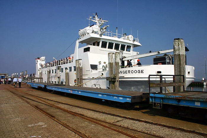 MS Wangerooge kurz nach der Ankunft