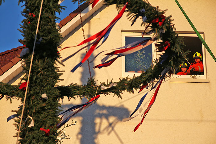 Maibaumaufstellen 2018