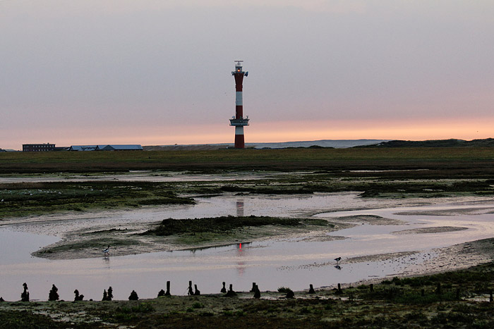 Lagune im Abendlicht