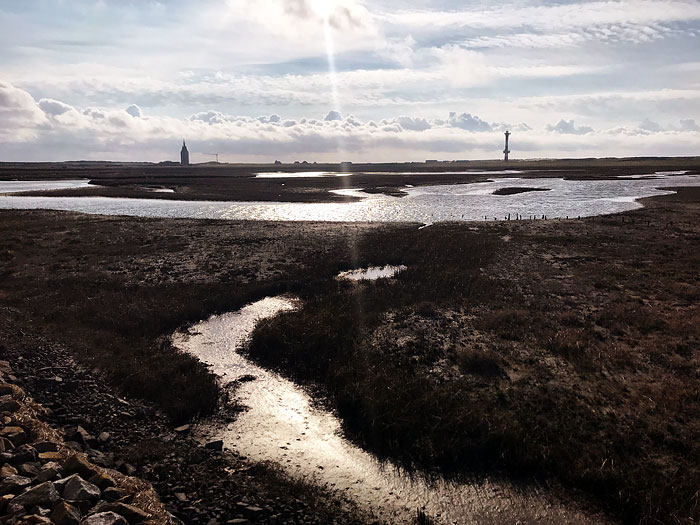Lagune im Westau&szlig;engroden